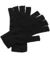 RG202/rg278 Fingerless Mitts Black colour image